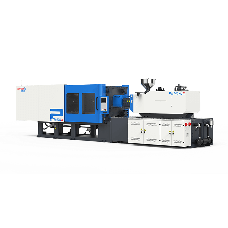 How can I ensure accurate pressure settings on a horizontal injection molding machine?